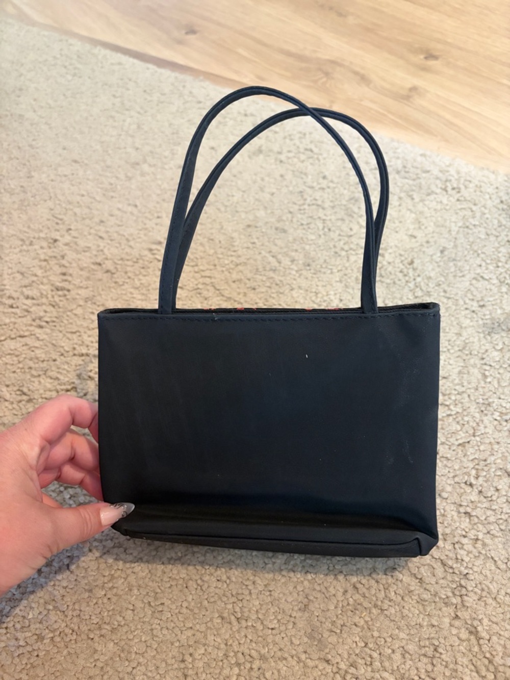 kate spade Black Mini Tote with Red Dragon Embroidery - Picture 2 of 2